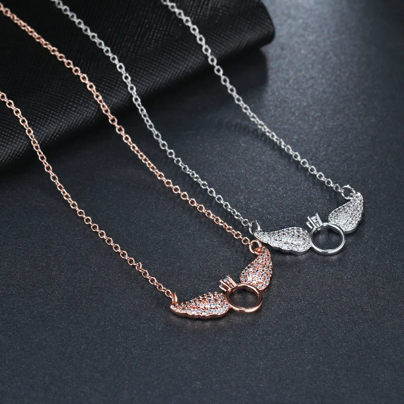 Angel wings necklace